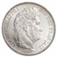 1834 France Silver 5 Francs Louis Philippe I MS-63 PCGS