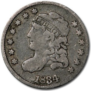 1834 Half Dime Fine Details (Cleaned) 1834 Half Dime Fine Details (Cleaned)