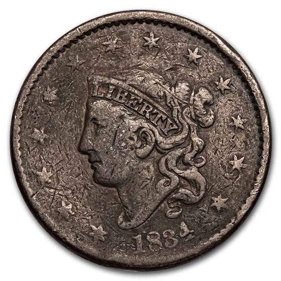 1834 Large Cent Good