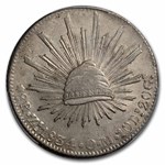1834-Zs OM Mexico Silver 8 Reales MS-61 PCGS