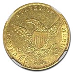 1835 $5 Gold Classic Head Half Eagle AU-58 NGC