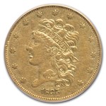 1835 $5 Gold Classic Head Half Eagle XF-40 PCGS