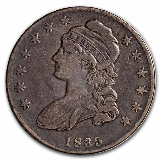 1835 Bust Half Dollar VG 1835 Bust Half Dollar VG