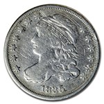 1835 Capped Bust Dime Fine (Details)