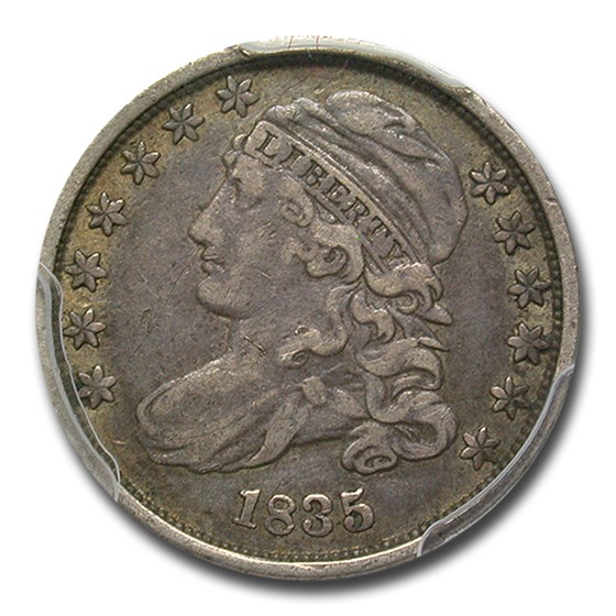 1835 Capped Bust Dime VF-30 PCGS