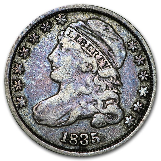 1835 Capped Bust Dime VF 1835 Capped Bust Dime VF