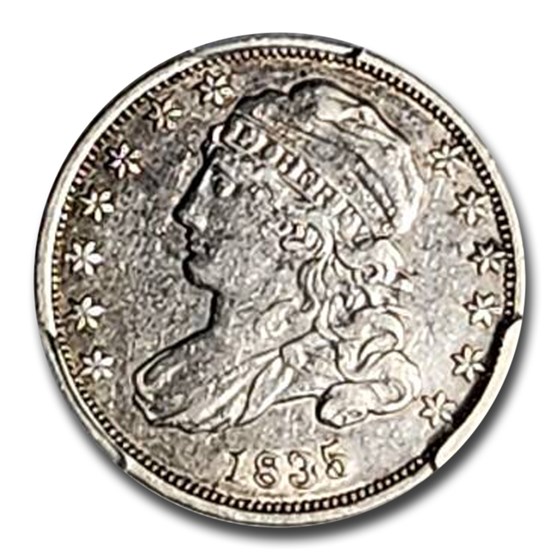 1835 Capped Bust Dime XF-40 PCGS