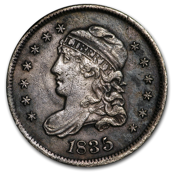 1835 Capped Bust Half Dime AU (Details) 1835 Capped Bust Half Dime AU (Details)