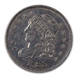 1835 Capped Bust Half Dime AU
