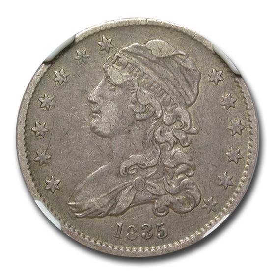 1835 Capped Bust Quarter XF-45 NGC 1835 Capped Bust Quarter XF-45 NGC