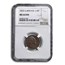 1835 Great Britain Farthing William IV MS-64 NGC