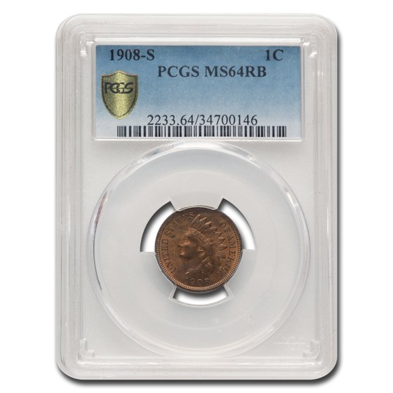 1835 Half Cent MS-64 PCGS (Red/Brown) 1835 Half Cent MS-64 PCGS (Red/Brown)