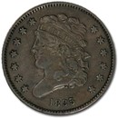 1835 Half Cent XF Details