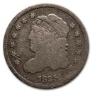 1835 Half Dime Small Date/Large 5¢ Good