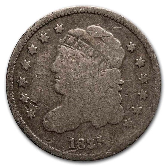 1835 Half Dime Small Date/Large 5¢ Good 1835 Half Dime Small Date/Large 5¢ Good