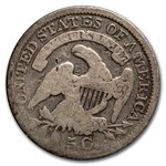 1835 Half Dime Small Date/Large 5¢ Good