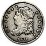 1835 Half Dime Small Date/Small 5¢ VF