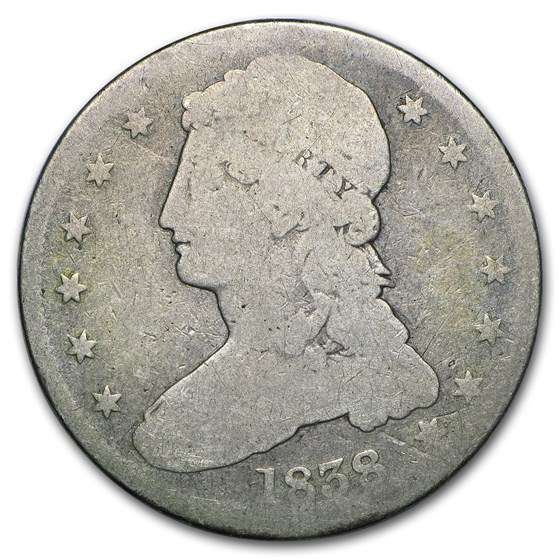 1836-1839 Reeded Edge Half Dollars Avg Circ 1836-1839 Reeded Edge Half Dollars Avg Circ