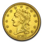 1836 $2.50 Classic Head Eagle MS-63 PCGS (Script 8)