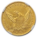 1836 $2.50 Classic Head Gold Quarter Eagle MS-62 NGC