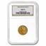 1836 $2.50 Gold Classic Head Block 8 AU-53 NGC