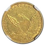 1836 $2.50 Gold Classic Head MS-61 NGC (Script 8)