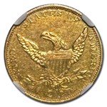 1836 $2.50 Gold Classic Head Quarter Eagle AU-53 NGC