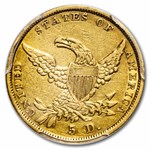 1836 $5 Gold Classic Head Half Eagle VF-35 PCGS