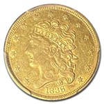 1836 $5 Gold Classic Head Half Eagle XF-45 PCGS