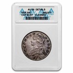 1836 Bust Half Dollar AU-58 (Lettered Edge) Details