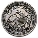 1836 Bust Half Dollar VF (Lettered Edge)