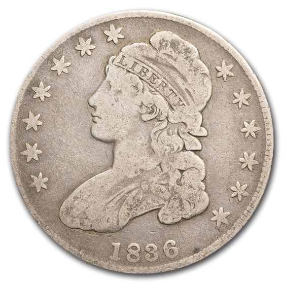 1836 Bust Half Dollar VG (Lettered Edge) 1836 Bust Half Dollar VG (Lettered Edge)