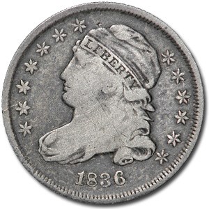 1836 Capped Bust Dime VF 1836 Capped Bust Dime VF