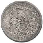 1836 Capped Bust Dime VF