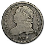 1836 Capped Bust Dime VG