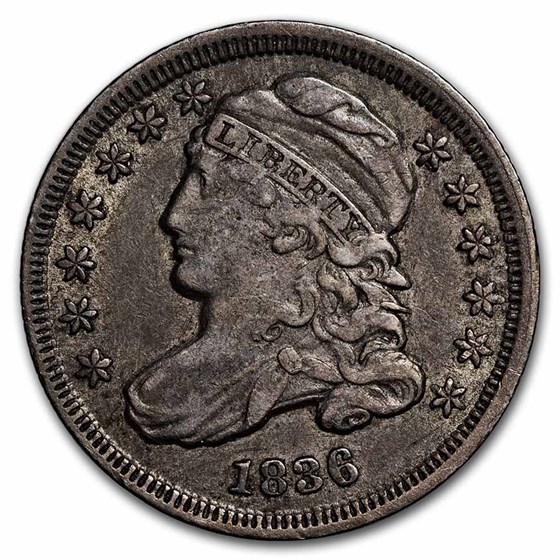 1836 Capped Bust Dime XF 1836 Capped Bust Dime XF