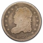 1836 Capped Bust Half Dime Good