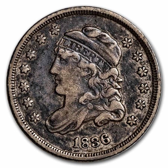 1836 Capped Bust Half Dime VF 1836 Capped Bust Half Dime VF