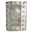 1837-1854 Japan Silver 1 Bu Rectangular XF (C#16a)