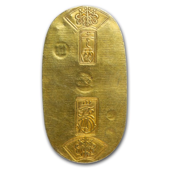 Buy (1837-1858) Japan Tenpo Gold Koban 1 Ryo AU-Dtls PCGS (Cleaned) | APMEX