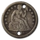 1837-1891 Liberty Seated Dimes Worse Than Culls