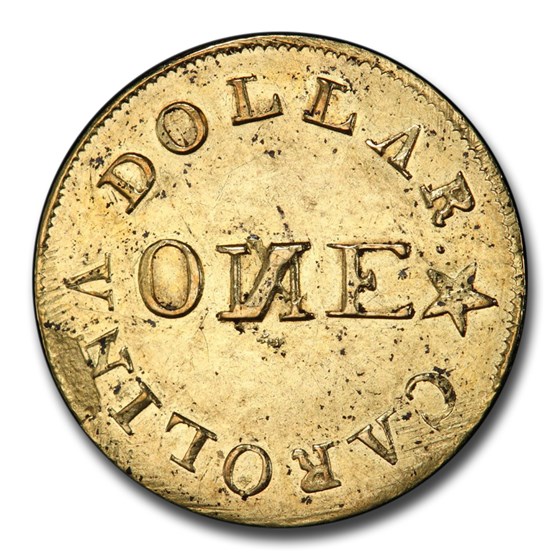 Buy (183742) 1 Carolina Gold C Bechtler MS62 PCGS (28 G Reverse N