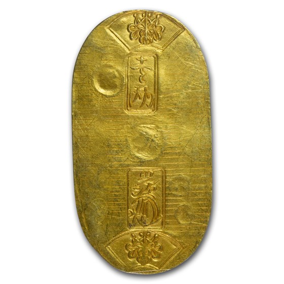 Buy (1837-58) Japan Tenpo Gold Koban 1 Ryo AU-Dtls PCGS (Scratched) | APMEX
