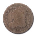 1837 Capped Bust Dime AG