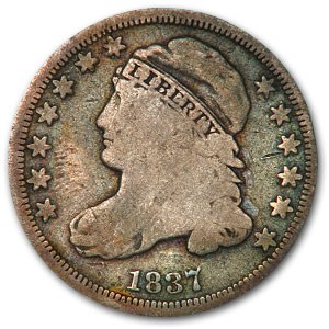 1837 Capped Bust Dime VG 1837 Capped Bust Dime VG