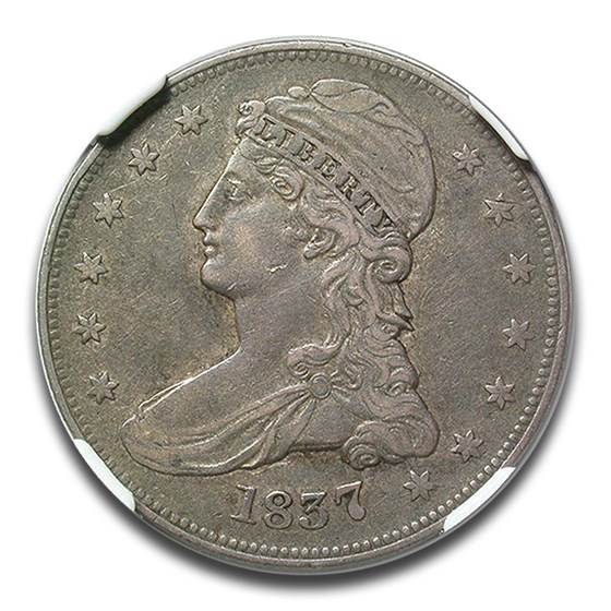 1837 Capped Bust Half Dollar XF-40 NGC
