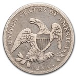 1837 Capped Bust Quarter Fine