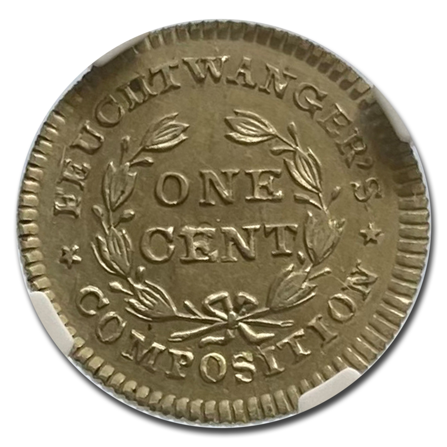 Buy 1837 Feuchtwanger One Cent Hard Times Token MS-62 NGC | APMEX