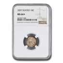 1837 Liberty Seated Dime MS-66+ NGC (Small Date) 1837 Liberty Seated Dime MS-66+ NGC (Small Date)
