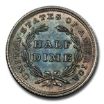 1837 Liberty Seated Half Dime MS-67 PCGS (No Stars, Large Date)